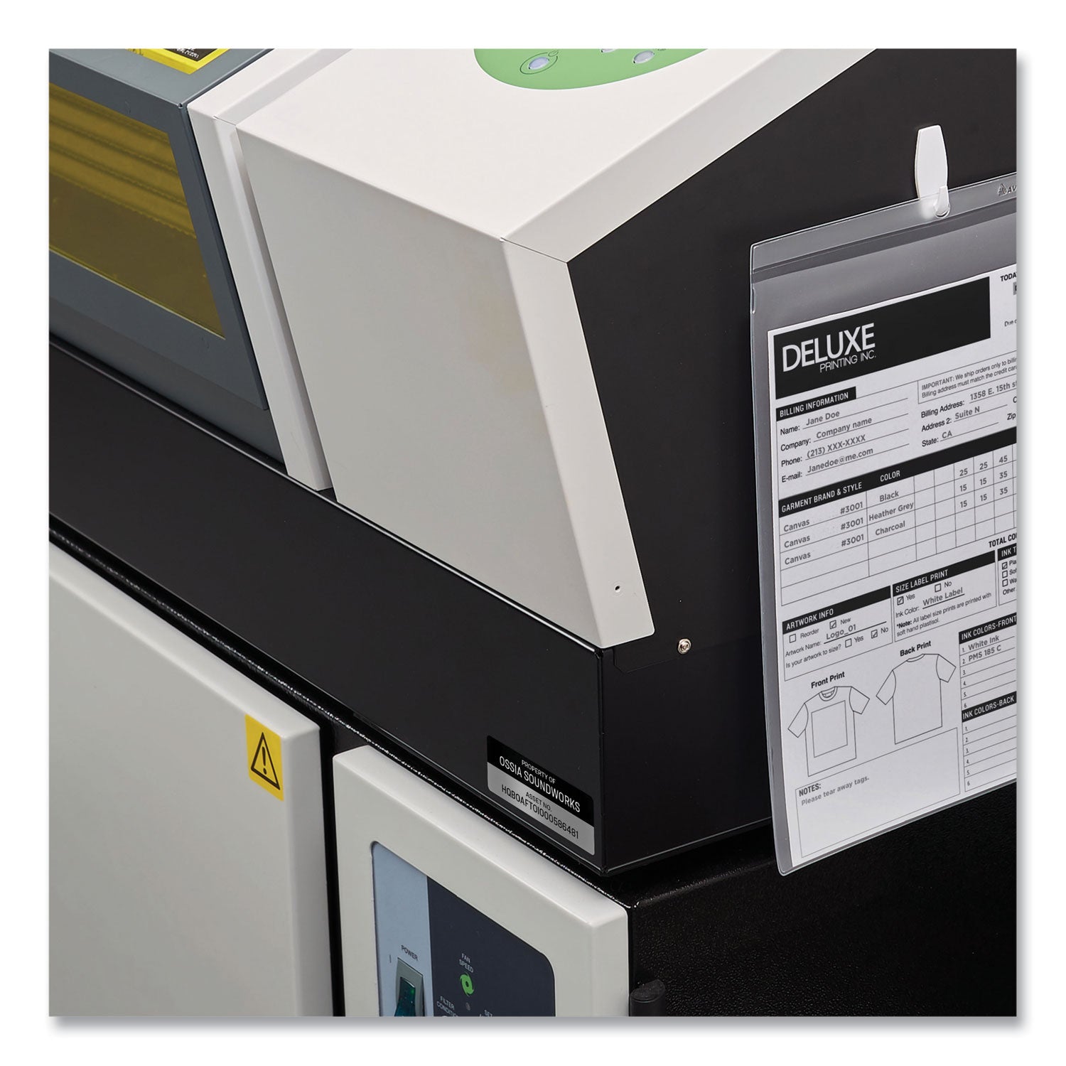 Avery PermaTrack Metallic Asset Tag Labels, Laser Printers, 0.75 x 2, Metallic Silver, 30/Sheet, 8 Sheets/Pack