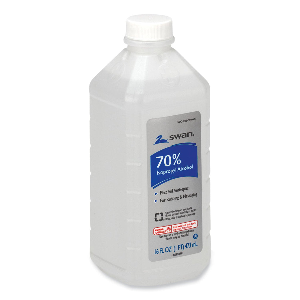PhysiciansCare First Aid Kit Rubbing Alcohol, Isopropyl Alcohol, 16 oz Bottle