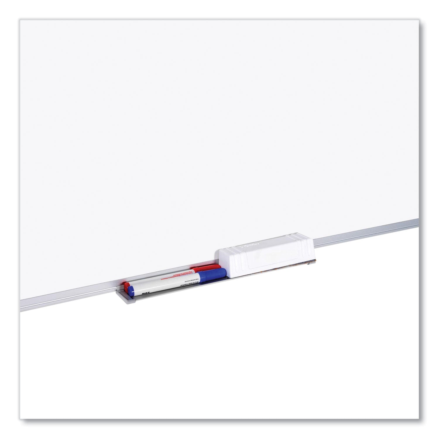 MasterVision Earth Silver Easy Clean Dry Erase Boards, 48 x 96, White, Aluminum Frame