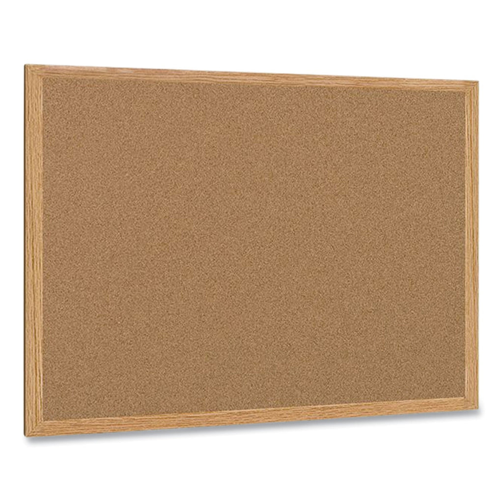 MasterVision Earth Cork Board, 48 x 72, Wood Frame