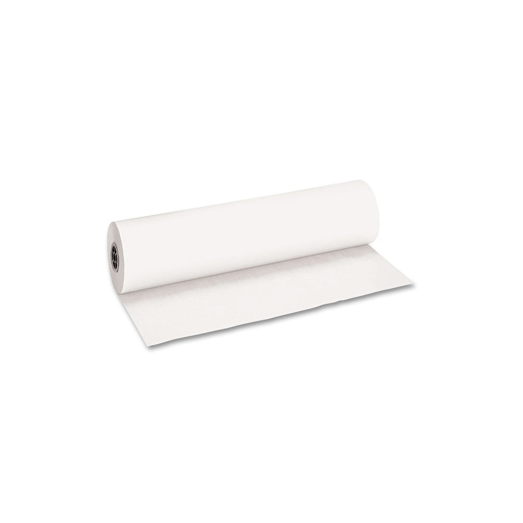 Pacon Decorol Flame Retardant Art Rolls, 40 lb Cover Weight, 36" x 1000 ft, Frost White