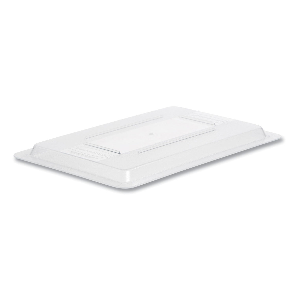 Rubbermaid Food/Tote Box Lids, 12 x 18, Clear, Plastic