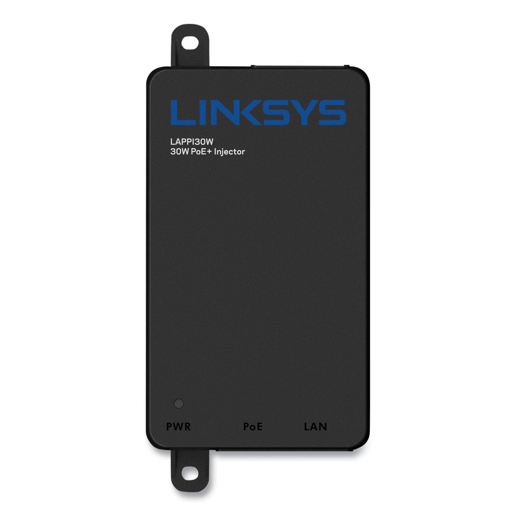 LINKSYS 30W 802.3at Gigabit PoE+ Injector, 2 Ports, TAA Compliant