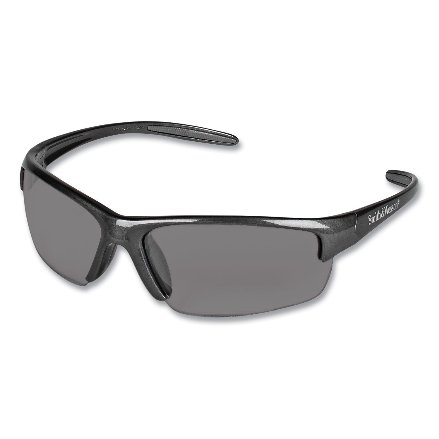 KleenGuard Equalizer Safety Glasses, Gun Metal Frame, Smoke Lens, 12/Box