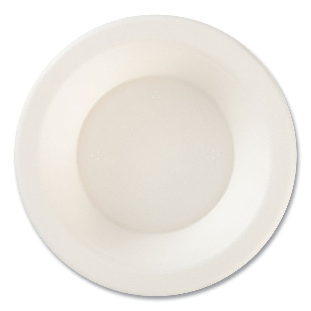 Hefty ECOSAVE Tableware, Bowl, Bagasse, 16 oz, White, 25/Pack, 12 Packs/Carton