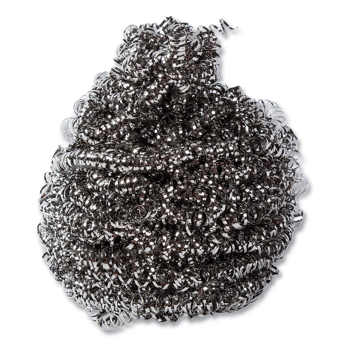 AmerCareRoyal Stainless Steel Sponge, Polybagged, 1.50 oz, Gray, 12/Pack, 12/Packs/Carton