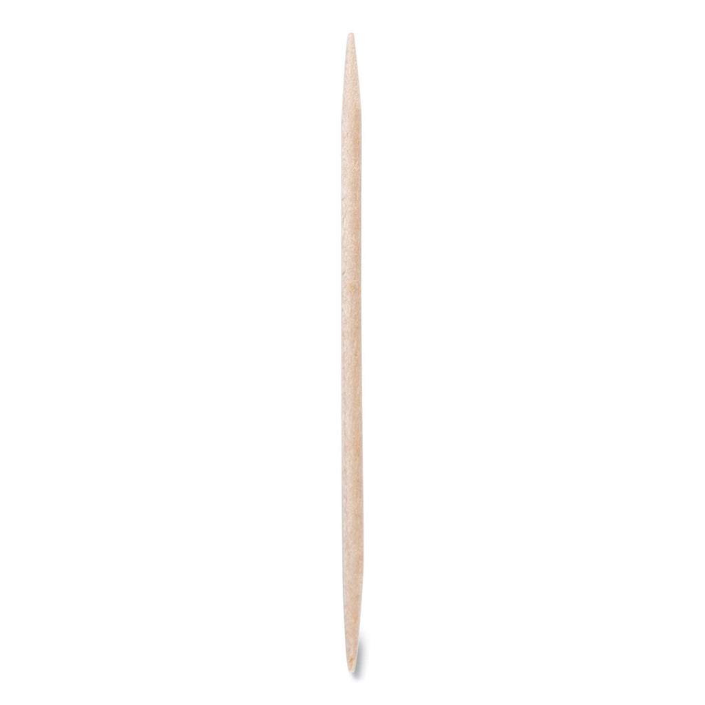 AmerCareRoyal Round Wood Toothpicks, 2.5", Natural, 800/Box, 24 Boxes/Carton