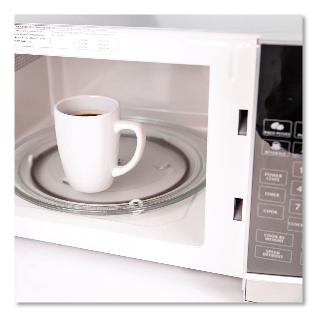 Avanti 1.1 Cubic Foot Capacity Stainless Steel Touch Microwave Oven, 1,000 Watts