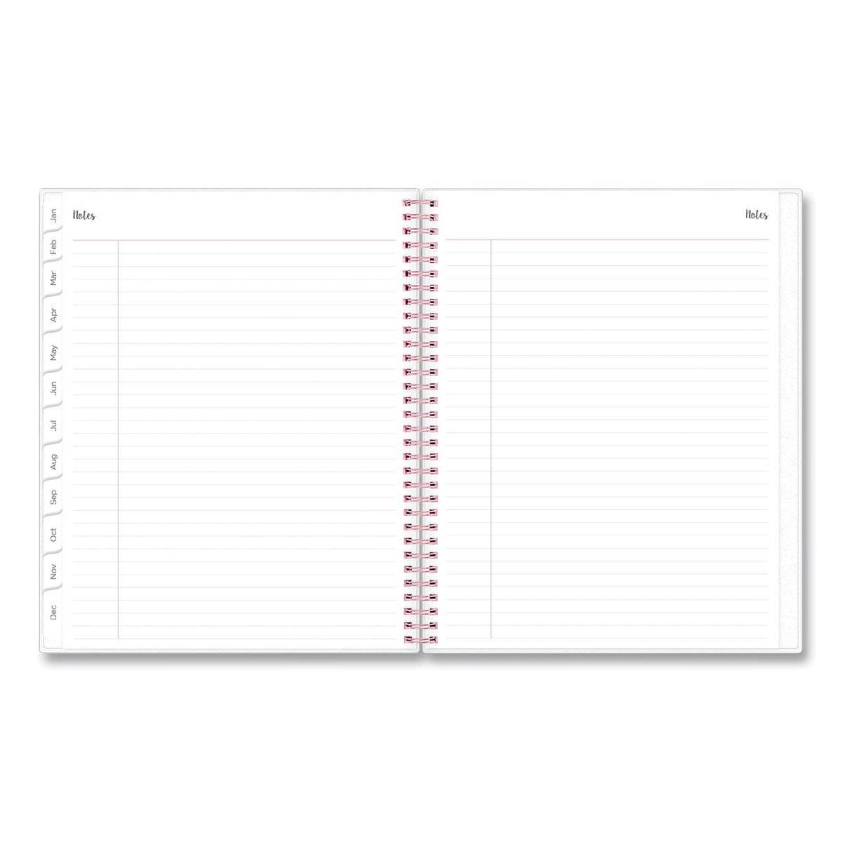 Blue Sky Joselyn Weekly/Monthly Planner, Joselyn Floral Artwork, 11 x 8.5, Pink/Peach/Black Cover, 12-Month (Jan to Dec): 2023