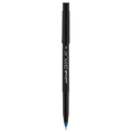uniball ONYX Roller Ball Pen, Stick, Fine 0.7 mm, Blue Ink, Black Matte Barrel, 72/Pack