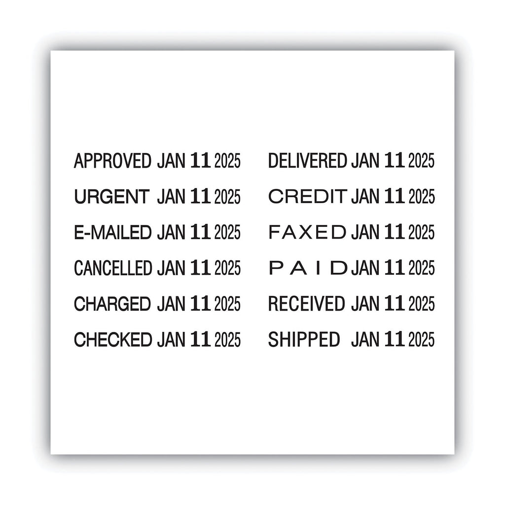 COSCO 2000PLUS Micro Message Dater, Self-Inking