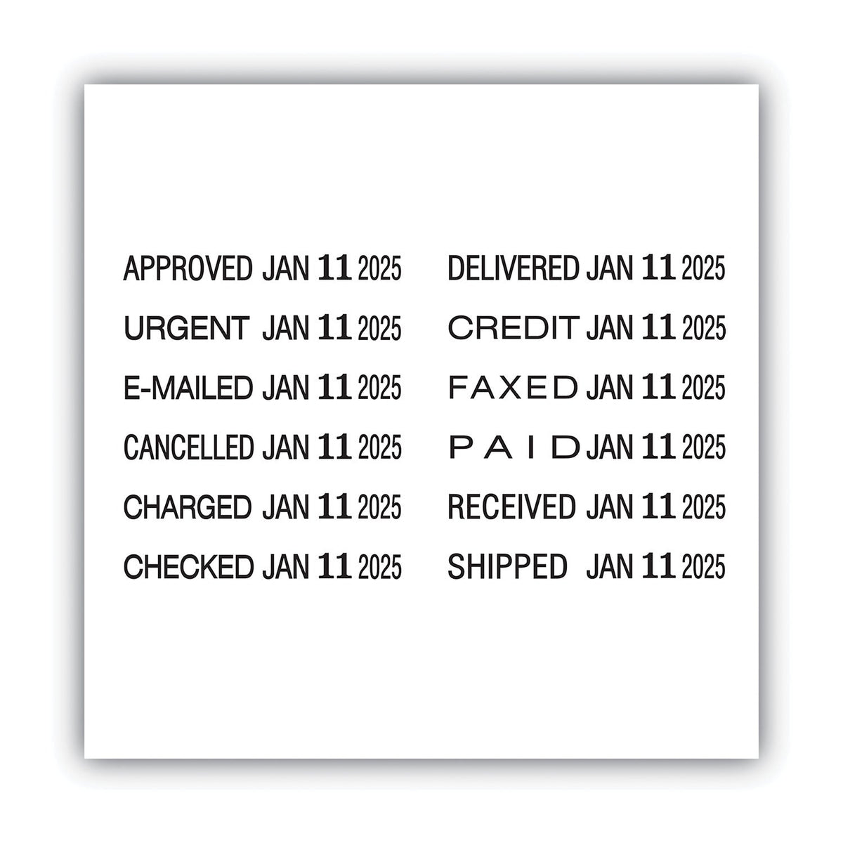 COSCO 2000PLUS Micro Message Dater, Self-Inking