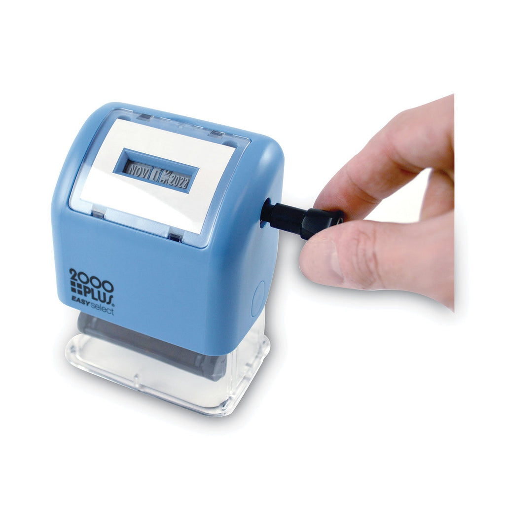 COSCO 2000PLUS ES Dater, Date Only, 0.16 x 0.94, Black