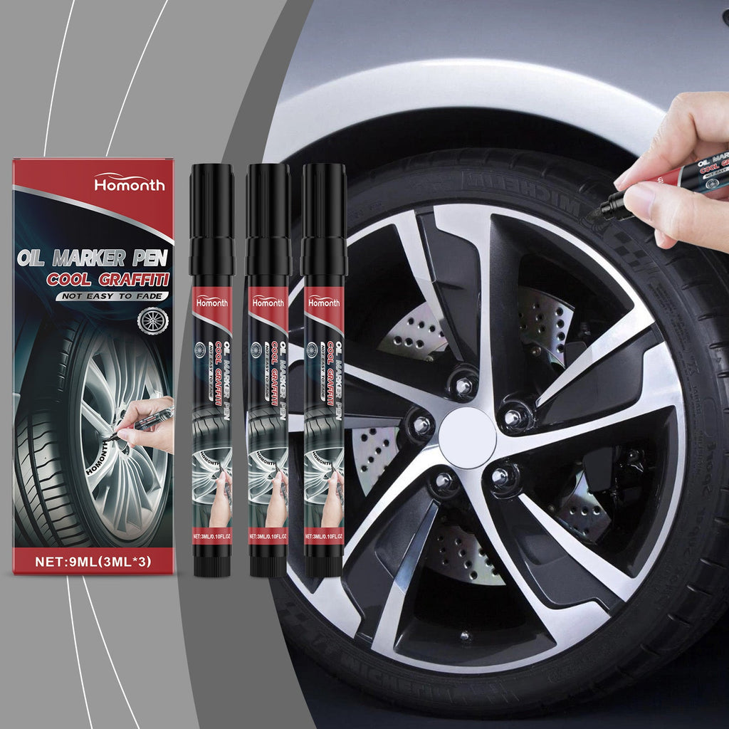 Car Tire Oil Marker Car Tire Paint Graffiti Paint Cool Diy Car Marker