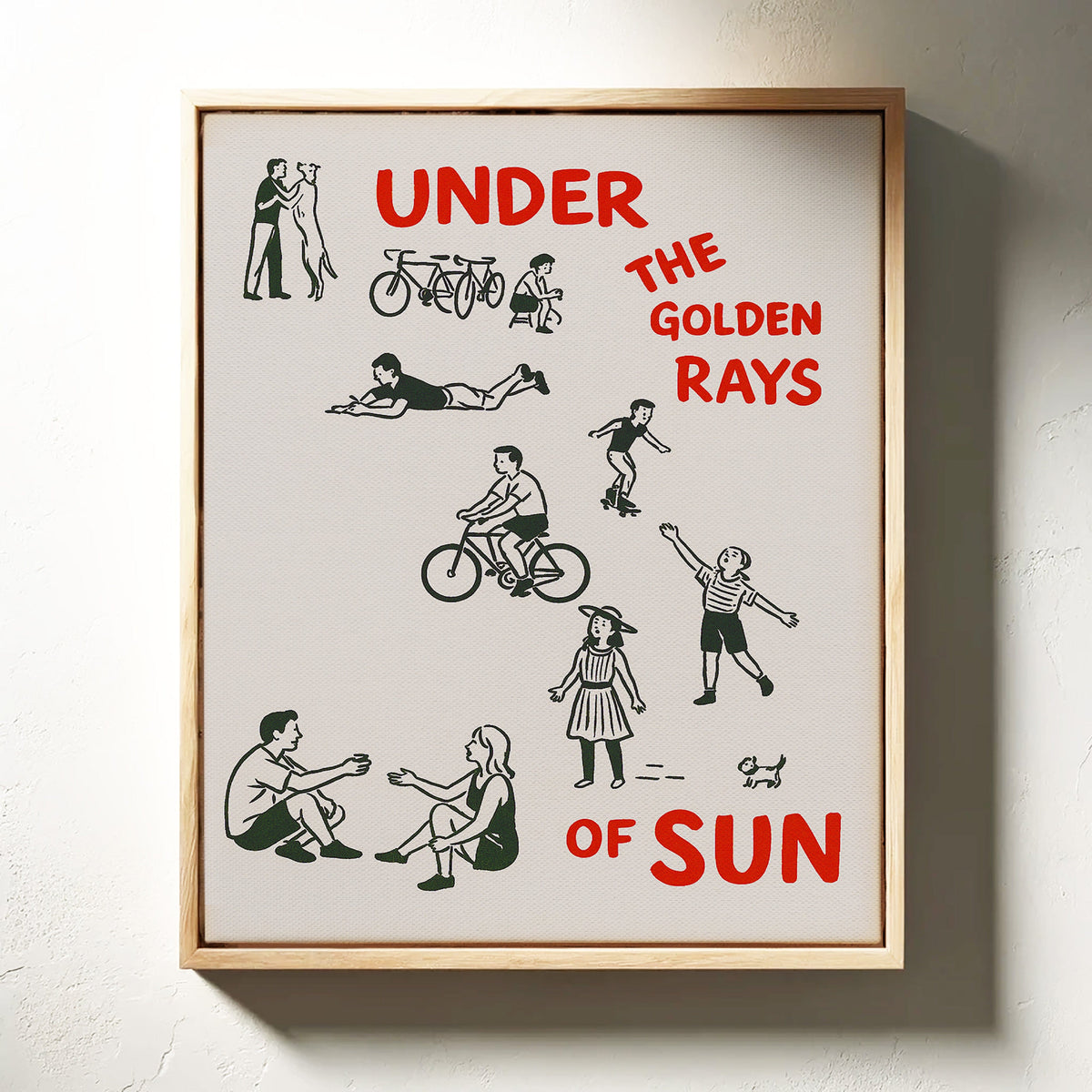 Golden Rays of Joy