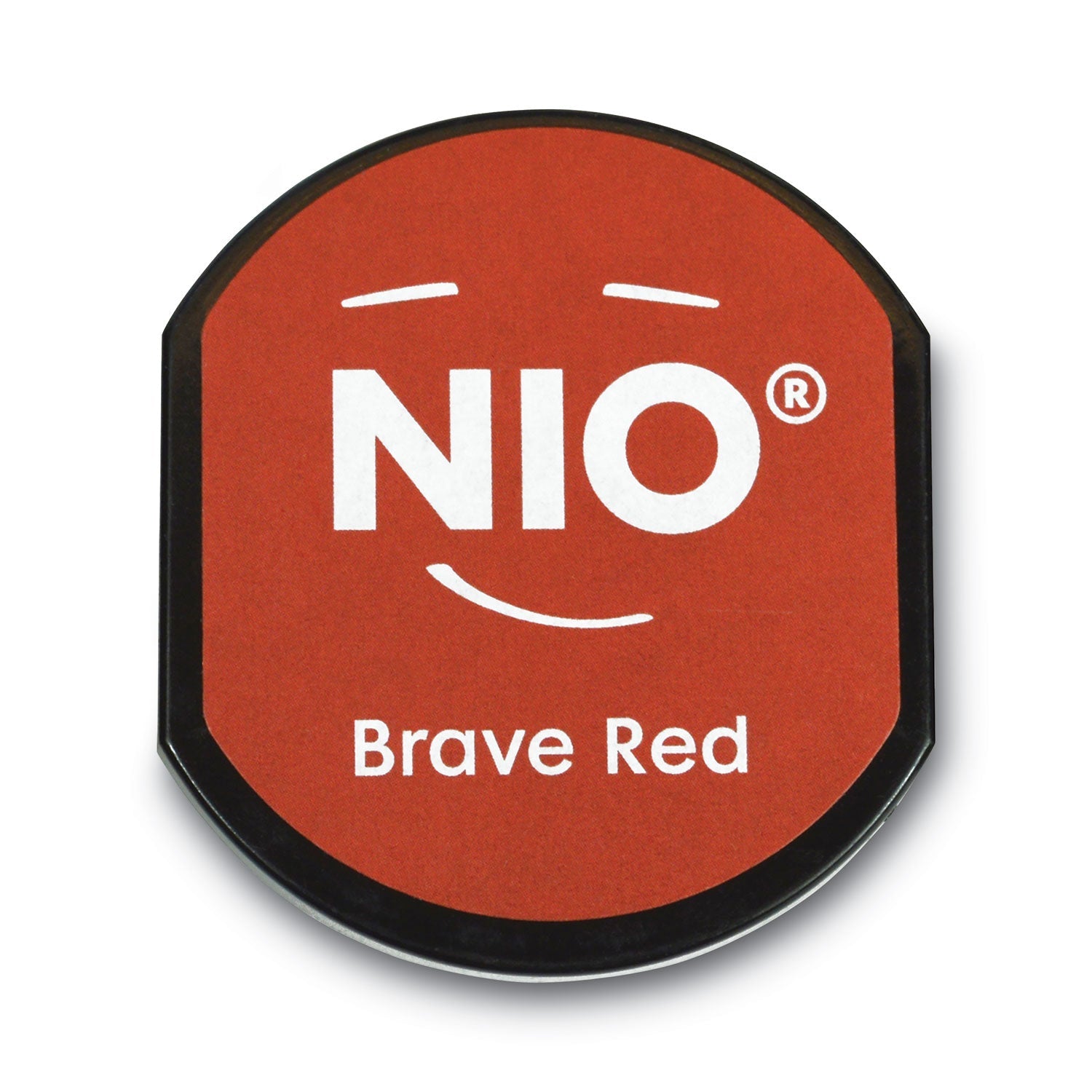 NIO Ink Pad for NIO Stamp with Voucher, 2.75" x 2.75", Brave Red