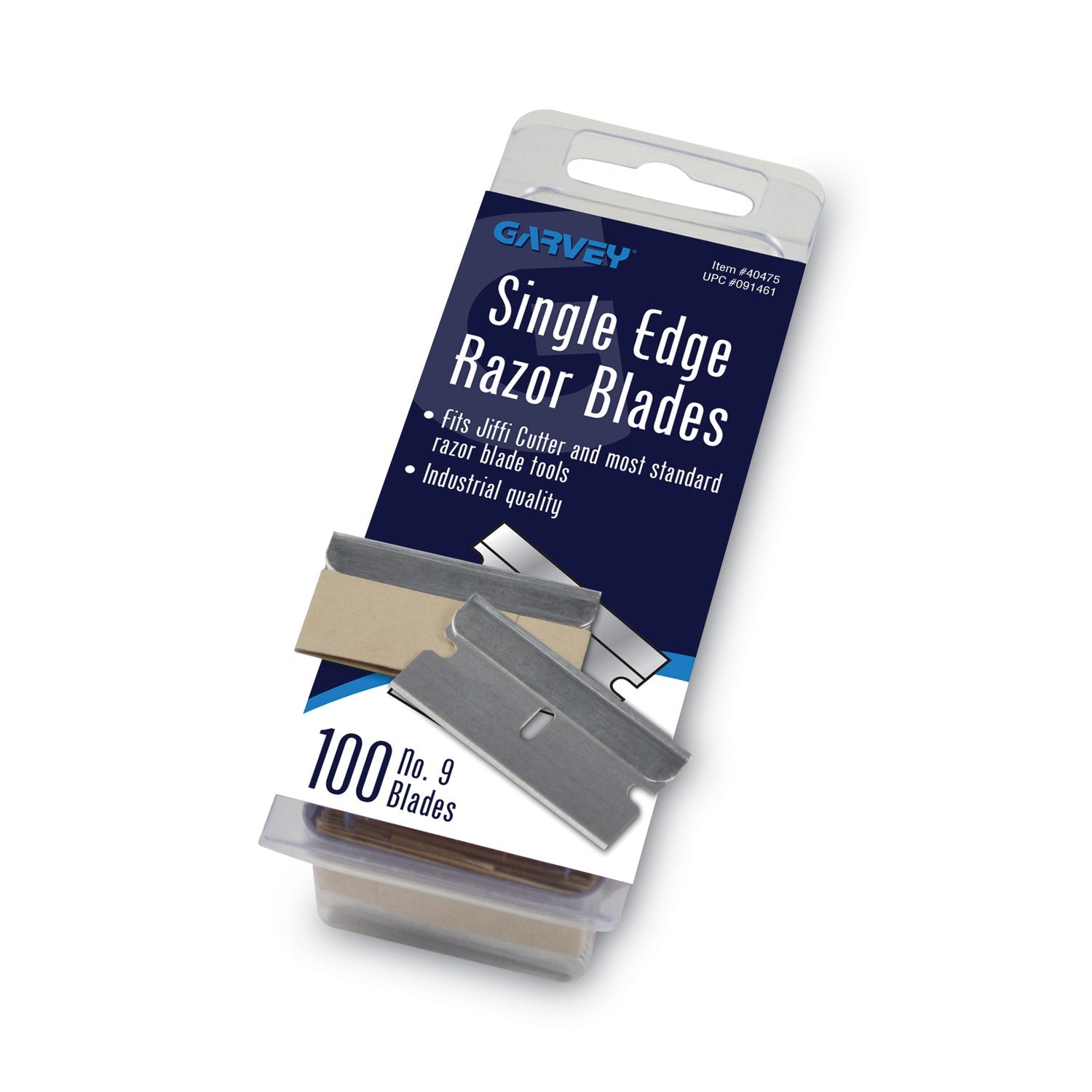 COSCO Jiffi-Cutter Utility Knife Blades, 100/Box