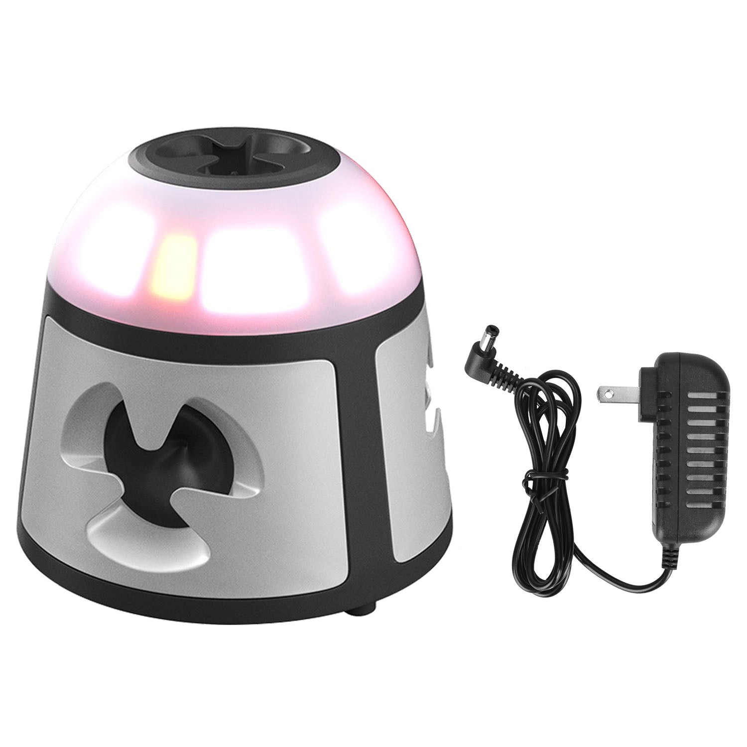 360¡Ultrasonic Mice Repellent Indoor Rodent Repeller Rat Squirrel Rodent Control Device with 4 Modes 9 Strobe Lights Alarm Horn for Kitchen Warehouse