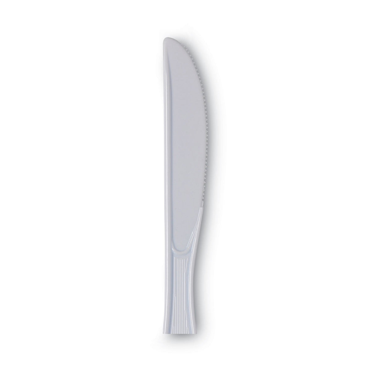 Dixie Plastic Cutlery, Heavy Mediumweight Knife, 100/Box