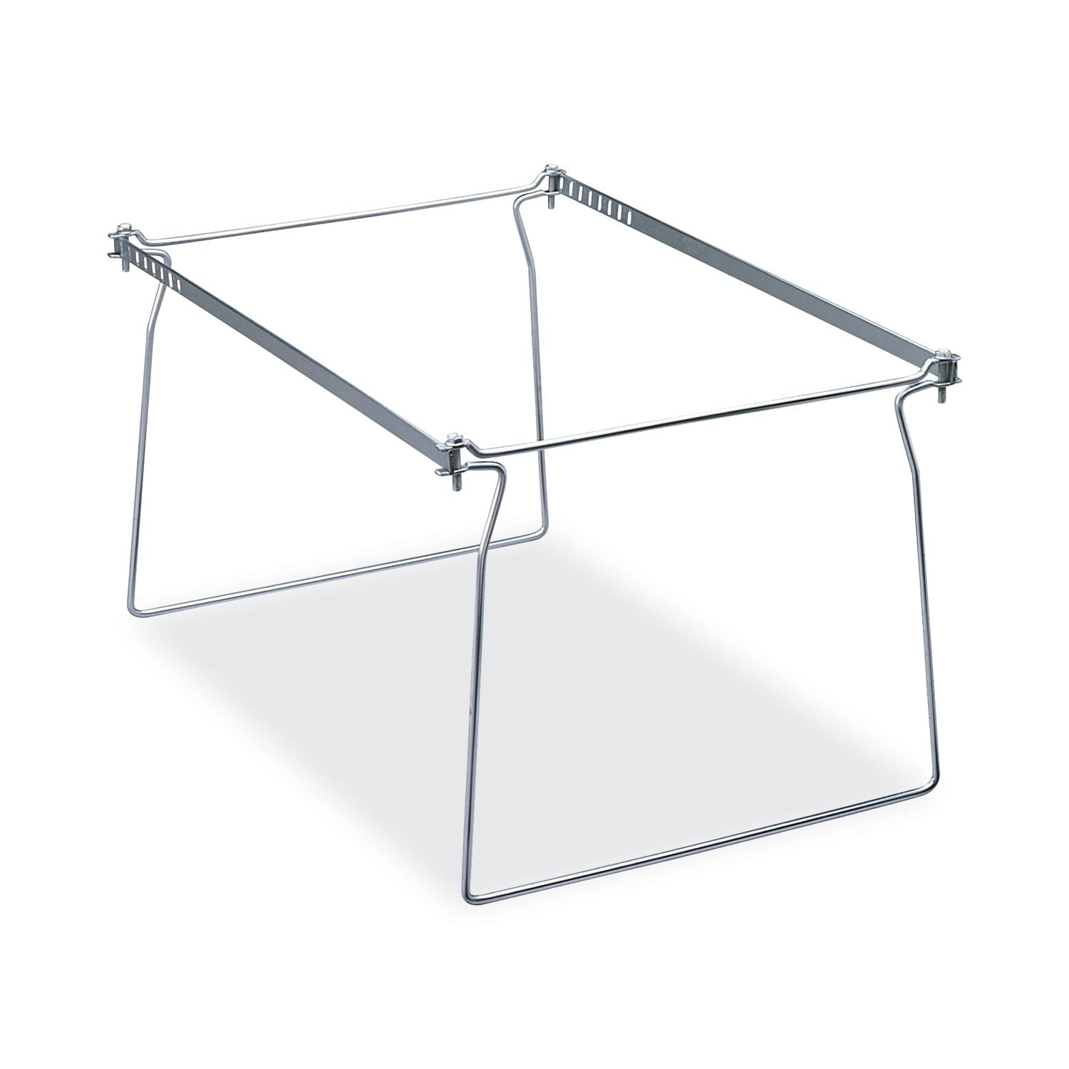 Smead Steel Hanging Folder Drawer Frame, Letter Size, 23" to 27" Long, Gray, 2/Pack