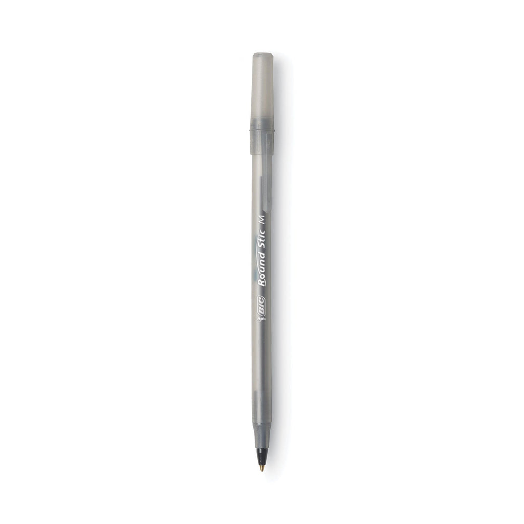BIC Round Stic Xtra Precision Ballpoint Pen Value Pack, Stick, Medium 1 mm, Assorted Ink and Barrel Colors, 60/Pack