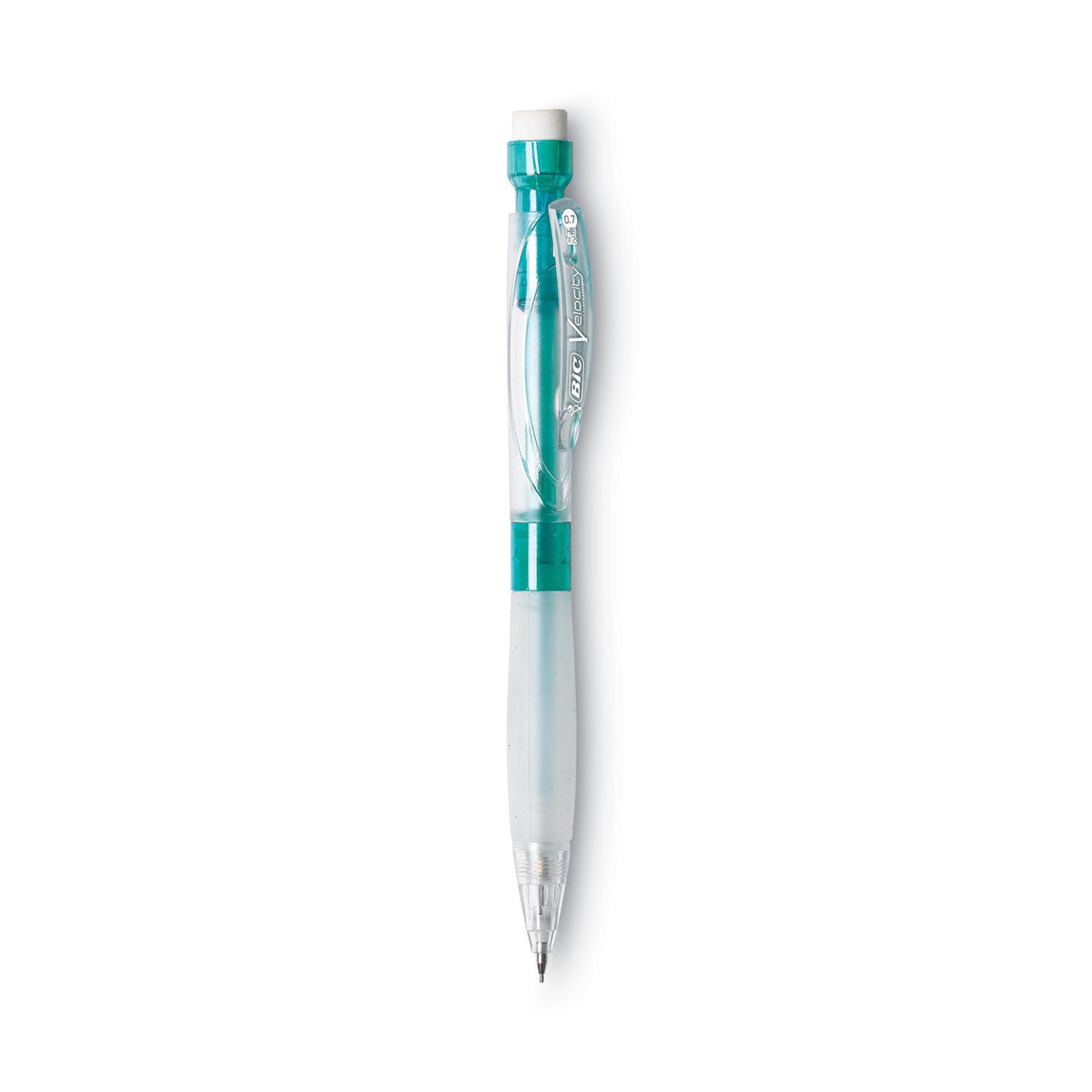 BIC Velocity Max Pencil, 0.7 mm, HB (#2.5), Black Lead, Assorted Barrel Colors, 2/Pack