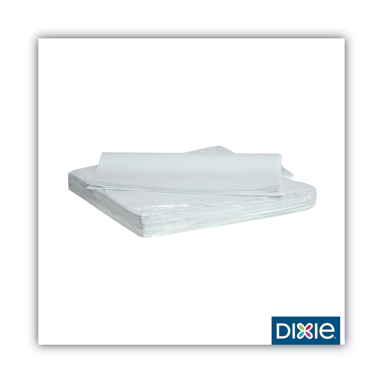 Dixie All-Purpose Food Wrap, Dry Wax Paper, 15 x 16, White, 1,000/Carton