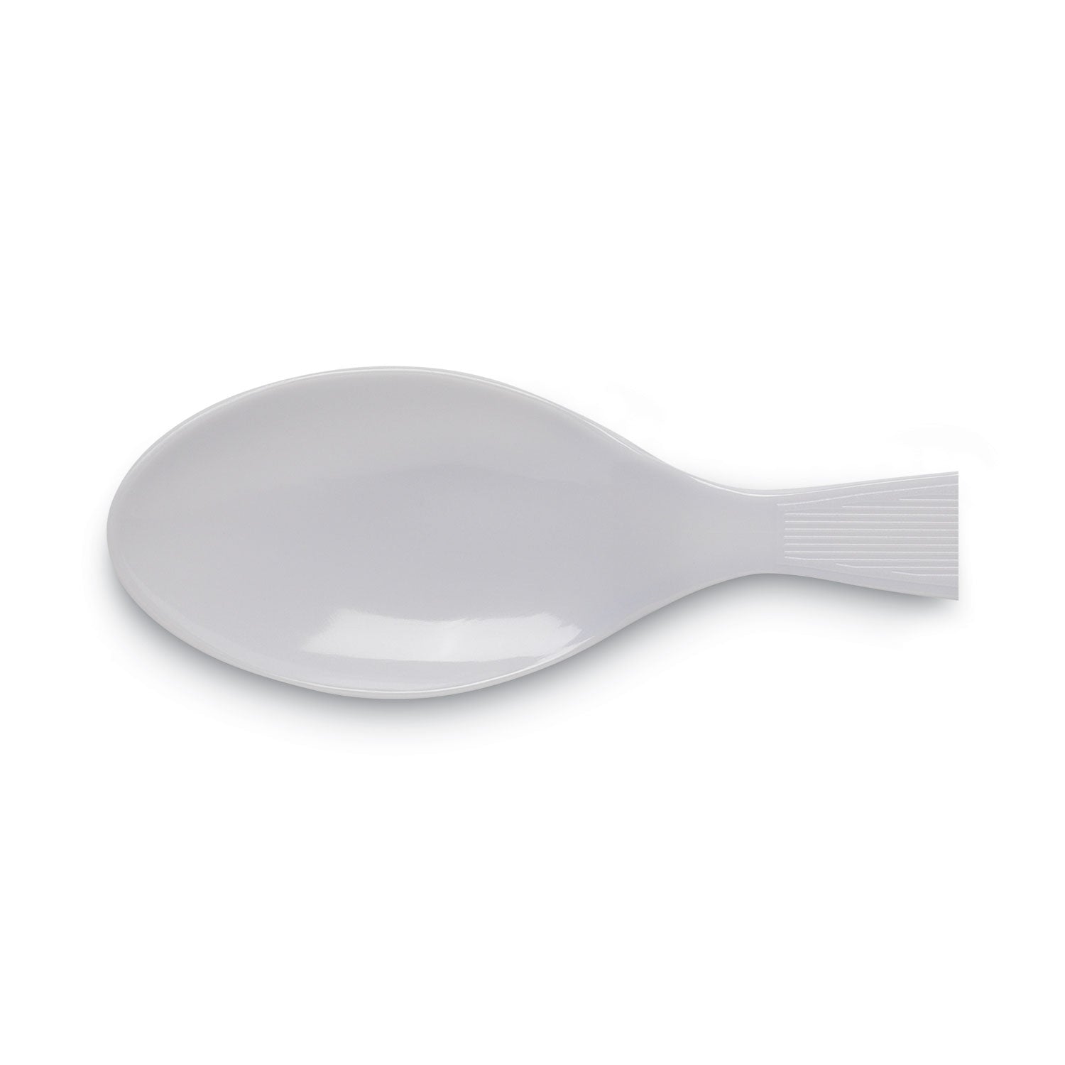 Dixie Individually Wrapped Mediumweight Polystyrene Cutlery, Teaspoons, White, 1,000/Carton