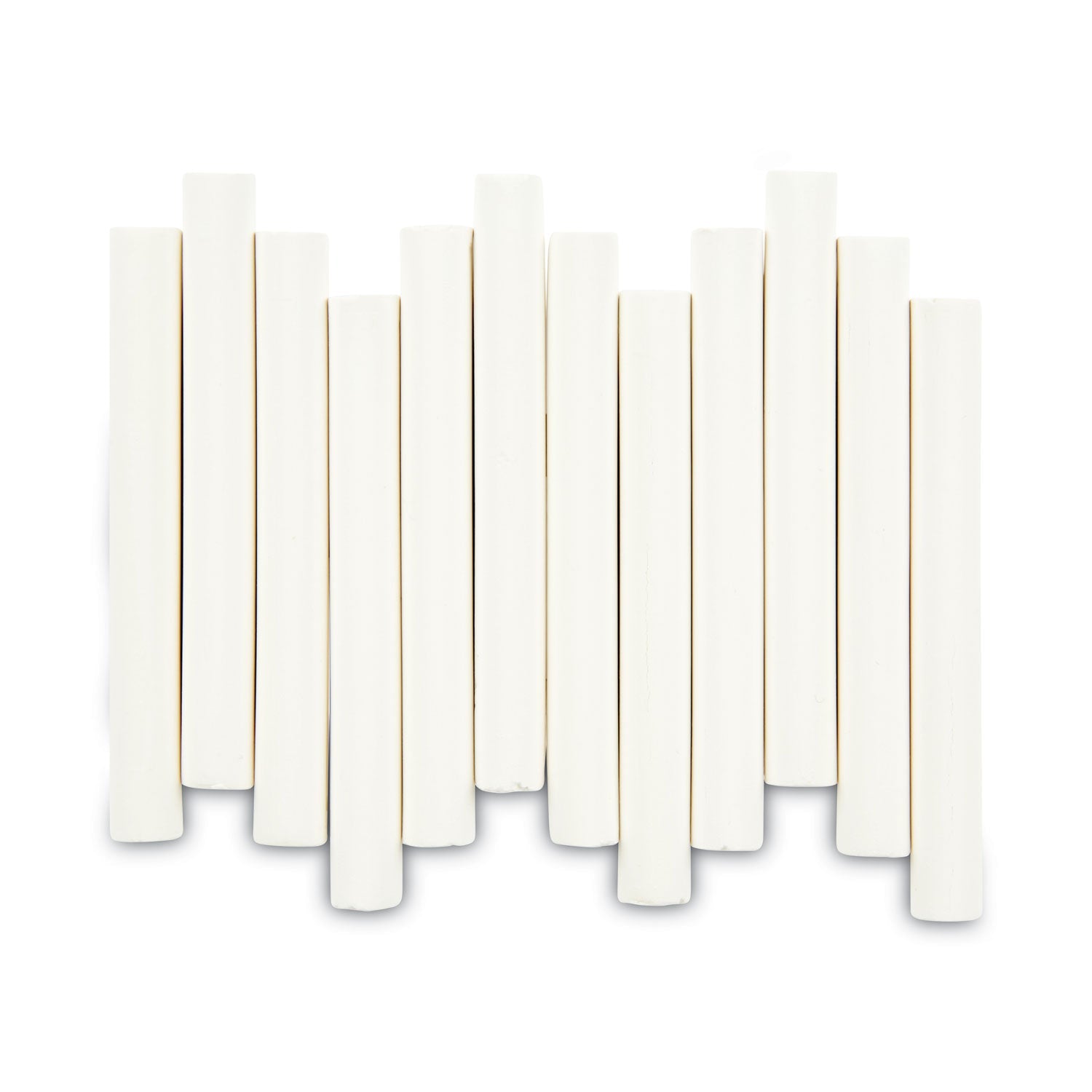 Crayola Nontoxic Anti-Dust Chalk, 3" x 0.31" Diameter, White, 12 Sticks/Box