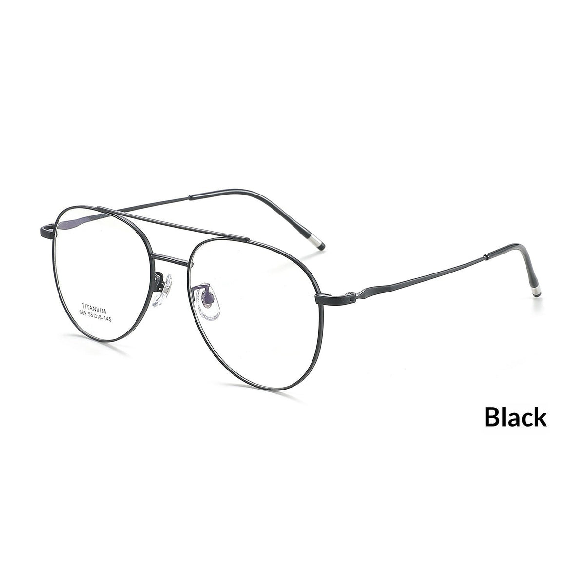 Retro Titanium-frame Fashion Glasses