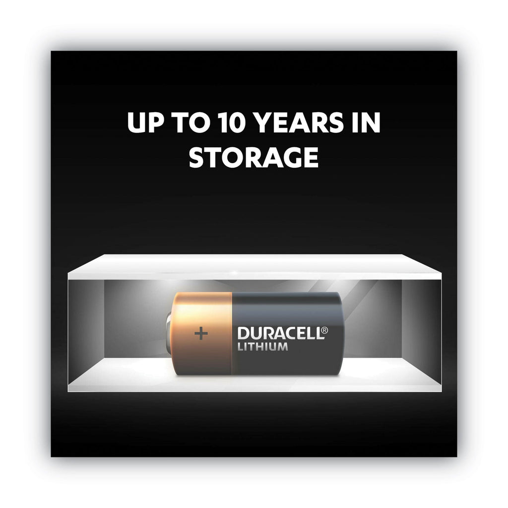 Duracell Specialty High-Power Lithium Battery, 123, 3 V