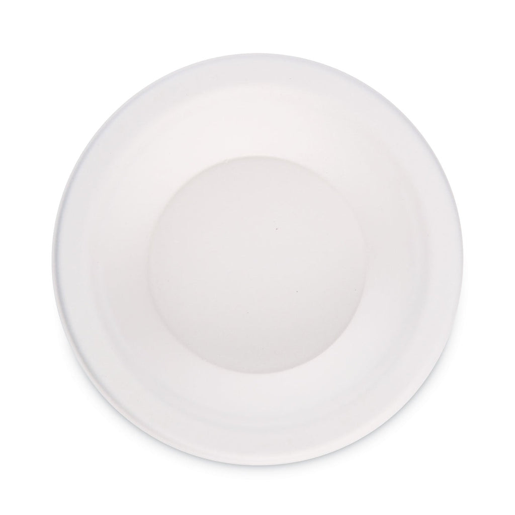 Boardwalk Bagasse Dinnerware, Bowl, 12 oz, White, 1,000/Carton
