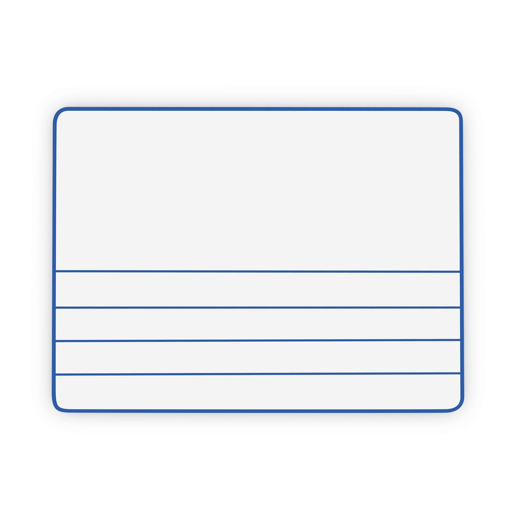 Creativity Street Dry-Erase Student Boards, 12 x 9, Blue/White, 10/Set