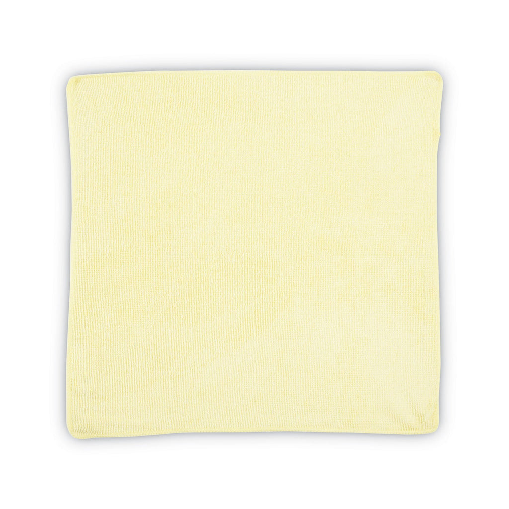 Rubbermaid Microfiber Cleaning Cloths, 16 x 16, Yellow, 24/Pack