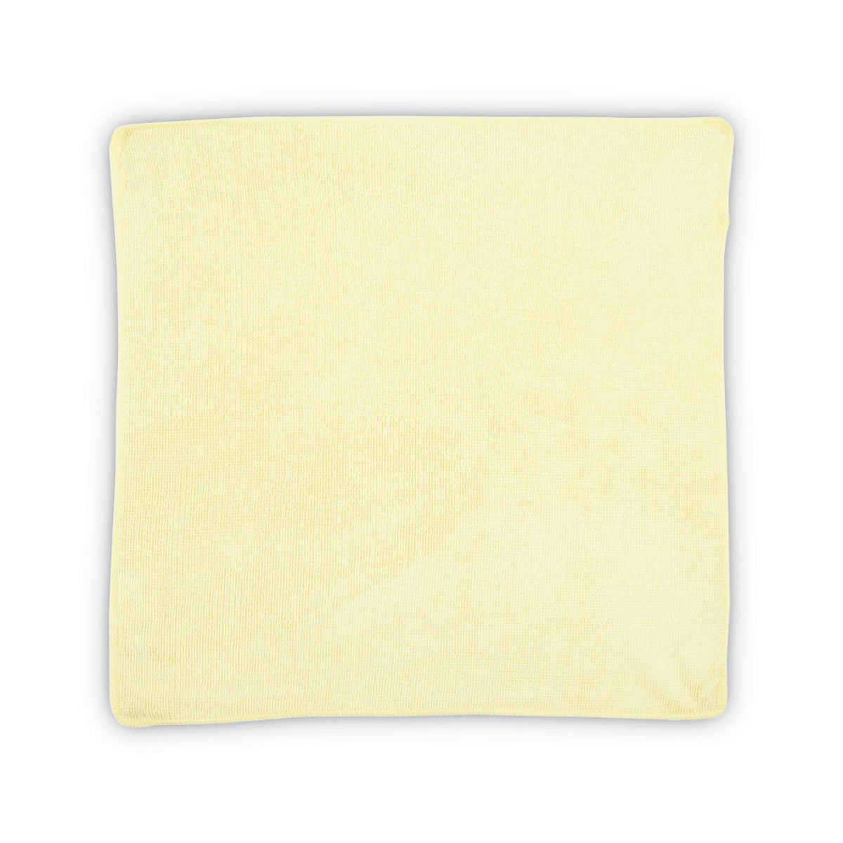 Rubbermaid Microfiber Cleaning Cloths, 16 x 16, Yellow, 24/Pack