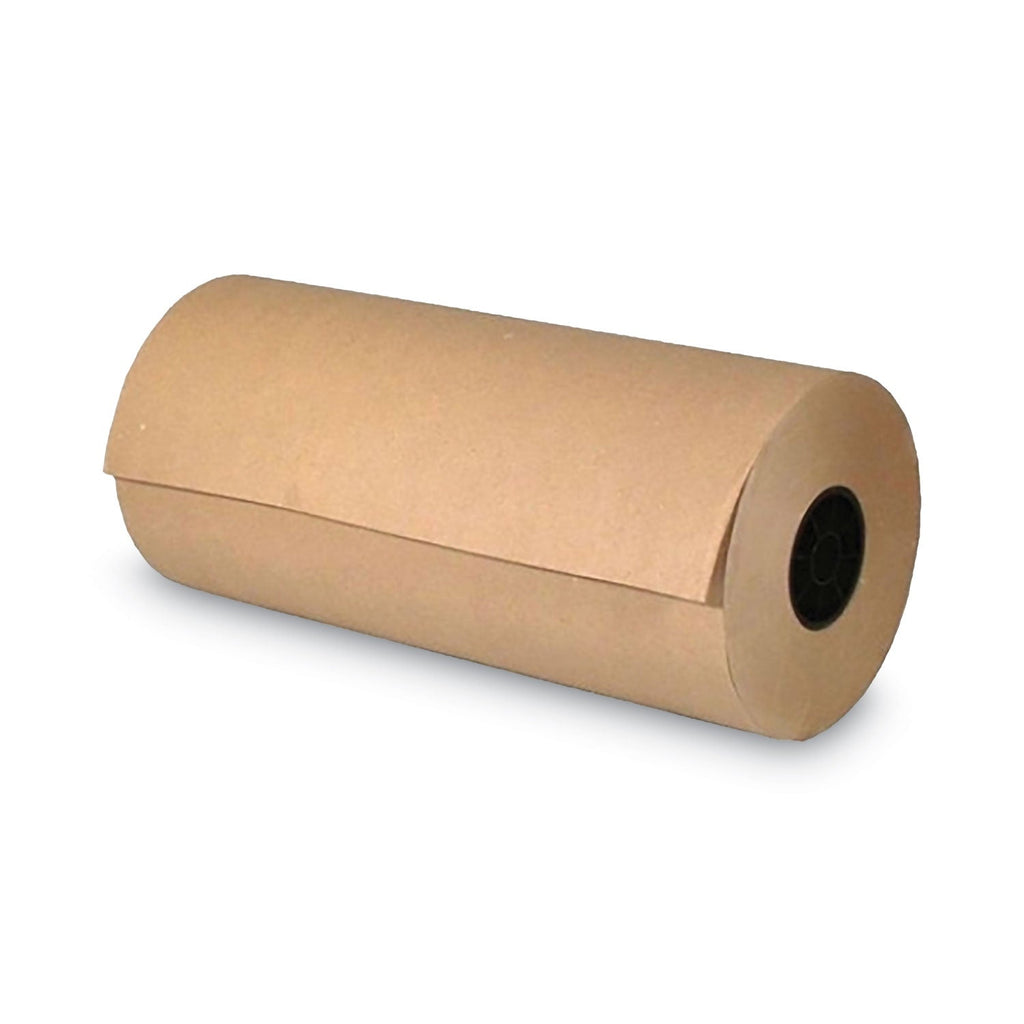 Universal High-Volume Mediumweight Wrapping Paper Roll, 40 lb Wrapping Weight Stock, 24" x 900 ft, Brown