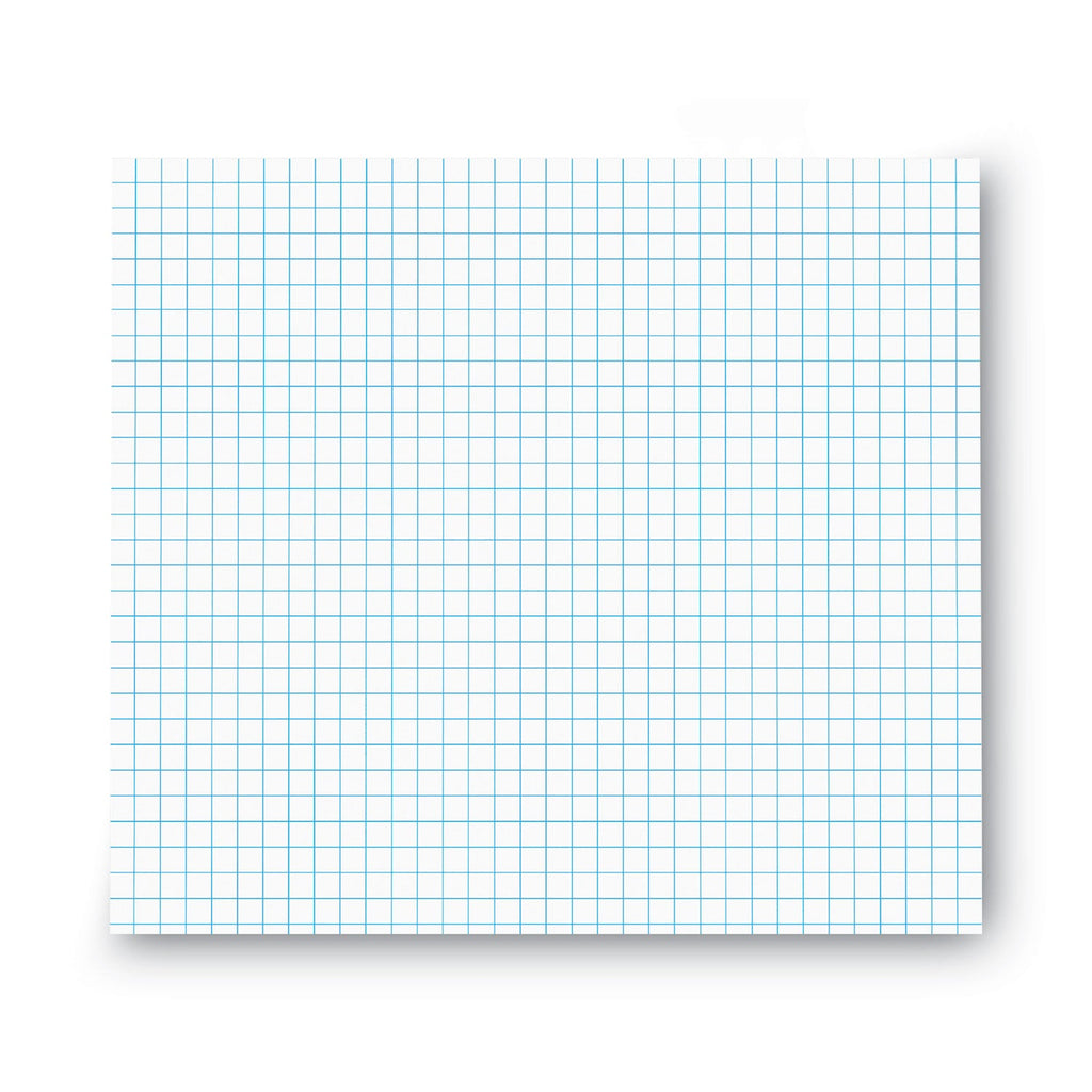 Universal Quadrille-Rule Glue Top Pads, Quadrille Rule (4 sq/in), 50 White 8.5 X 11 Sheets, Dozen