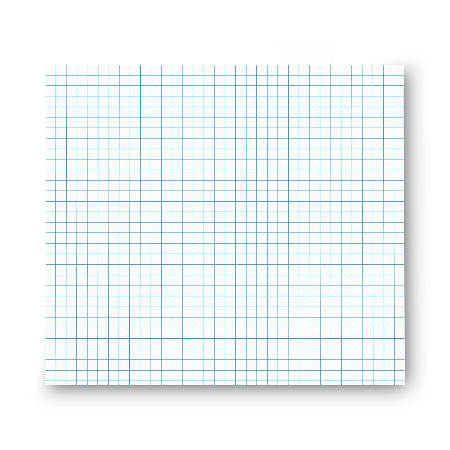 Universal Quadrille-Rule Glue Top Pads, Quadrille Rule (4 sq/in), 50 White 8.5 X 11 Sheets, Dozen