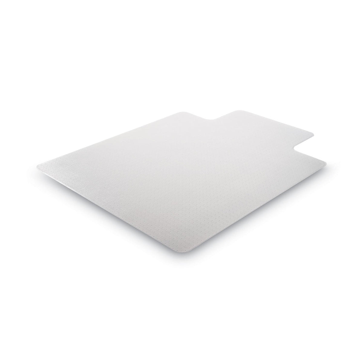 deflecto DuraMat Moderate Use Chair Mat, Low Pile Carpet, Roll, 36 x 48, Lipped, Clear