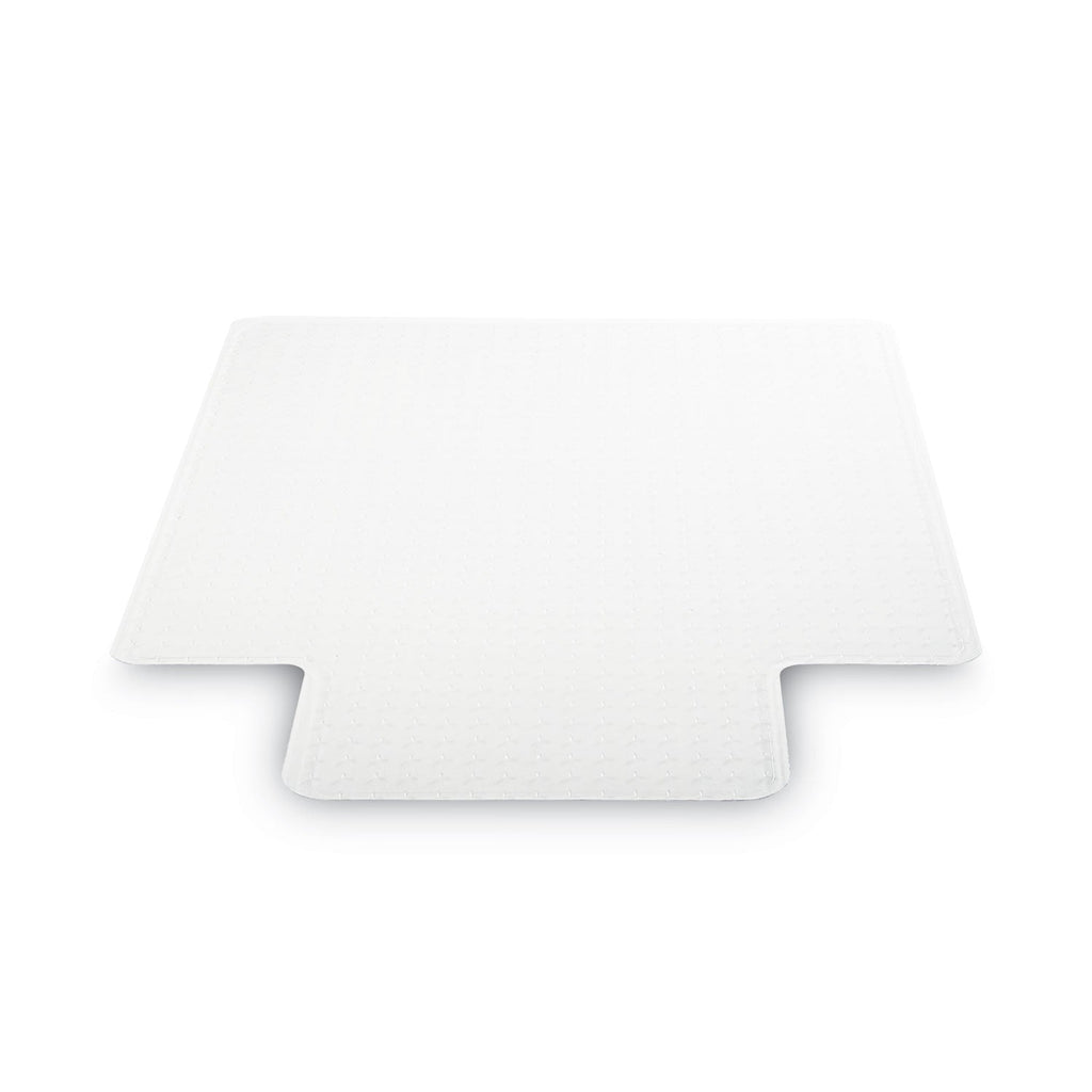 deflecto DuraMat Moderate Use Chair Mat, Low Pile Carpet, Roll, 36 x 48, Lipped, Clear