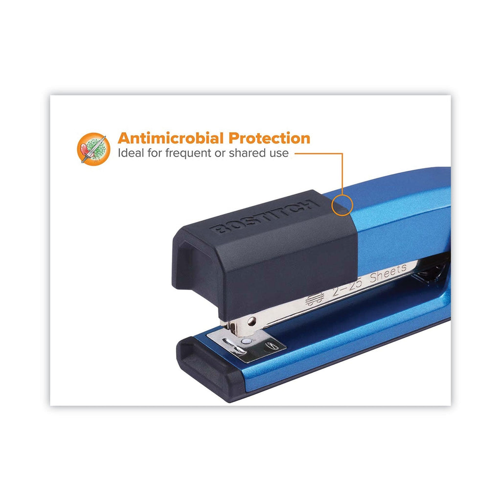 Bostitch Epic Stapler, 25-Sheet Capacity, Blue
