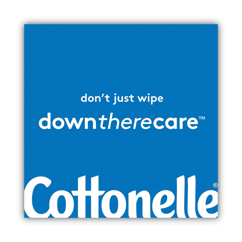 Cottonelle Fresh Care Flushable Cleansing Cloths, 3.75 x 5.5, White, 42/Pack, 8 Packs/Carton