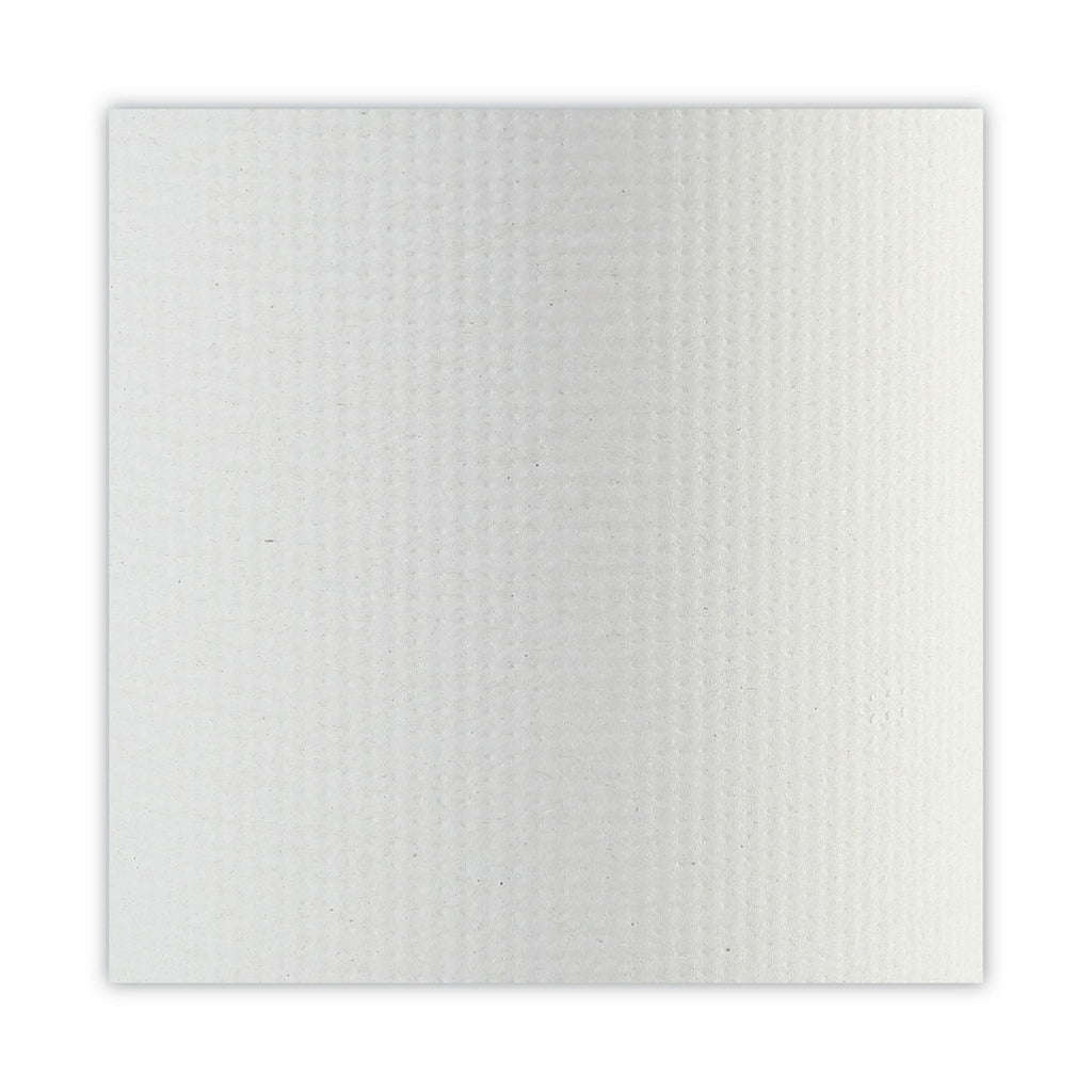 Boardwalk Hardwound Paper Towels, 1-Ply, 8" x 600 ft, White, 2" Core, 12 Rolls/Carton