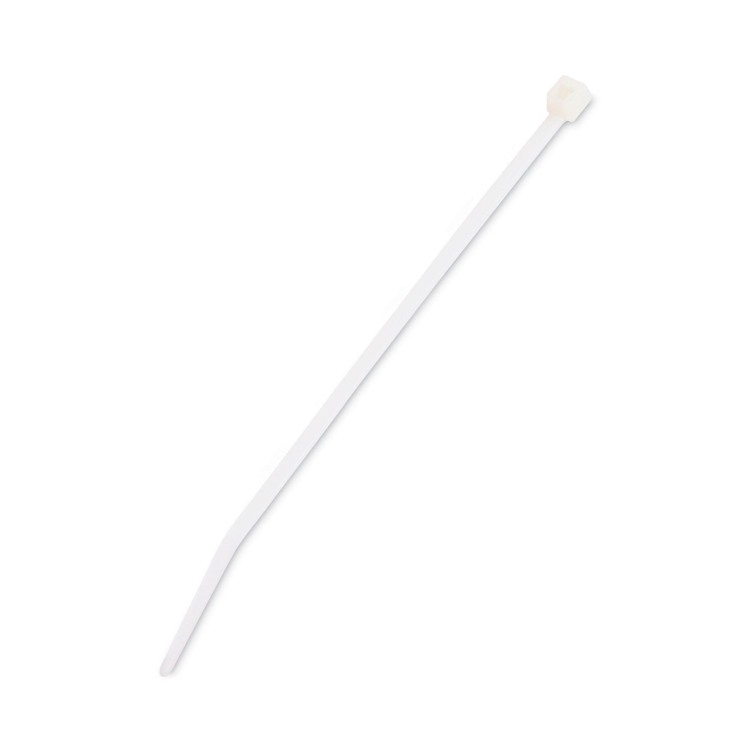 Tatco Nylon Cable Ties, 4 x 0.06, 18 lb, Natural, 1,000/Pack