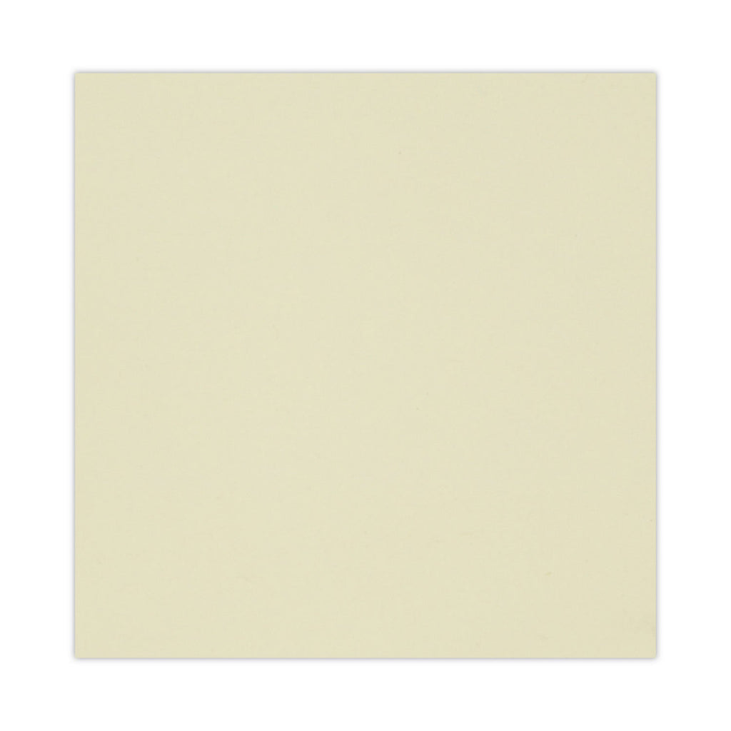Universal Recycled Self-Stick Note Pads, 3" x 3", Yellow, 100 Sheets/Pad, 18 Pads/Pack