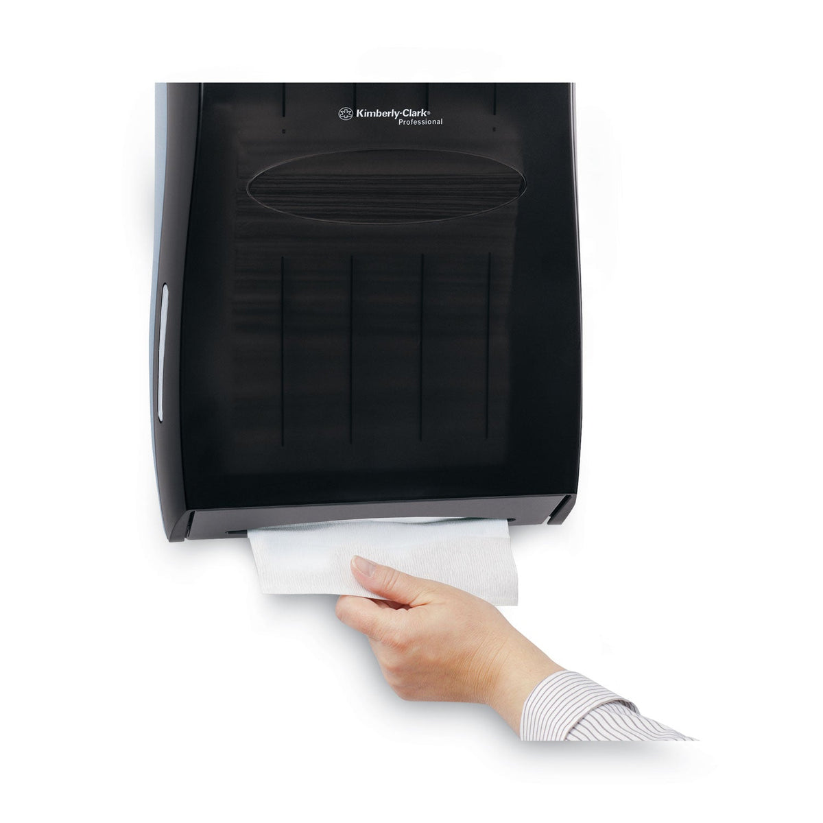 Kimberly-Clark Professional* Universal Towel Dispenser, 13.31 x 5.85 x 18.85, Smoke