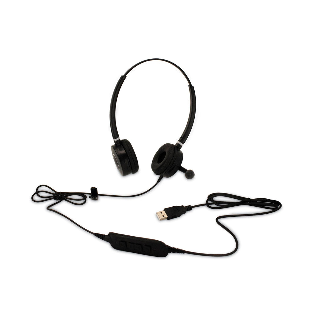 Spracht USB Headset, Binaural, Over The Head