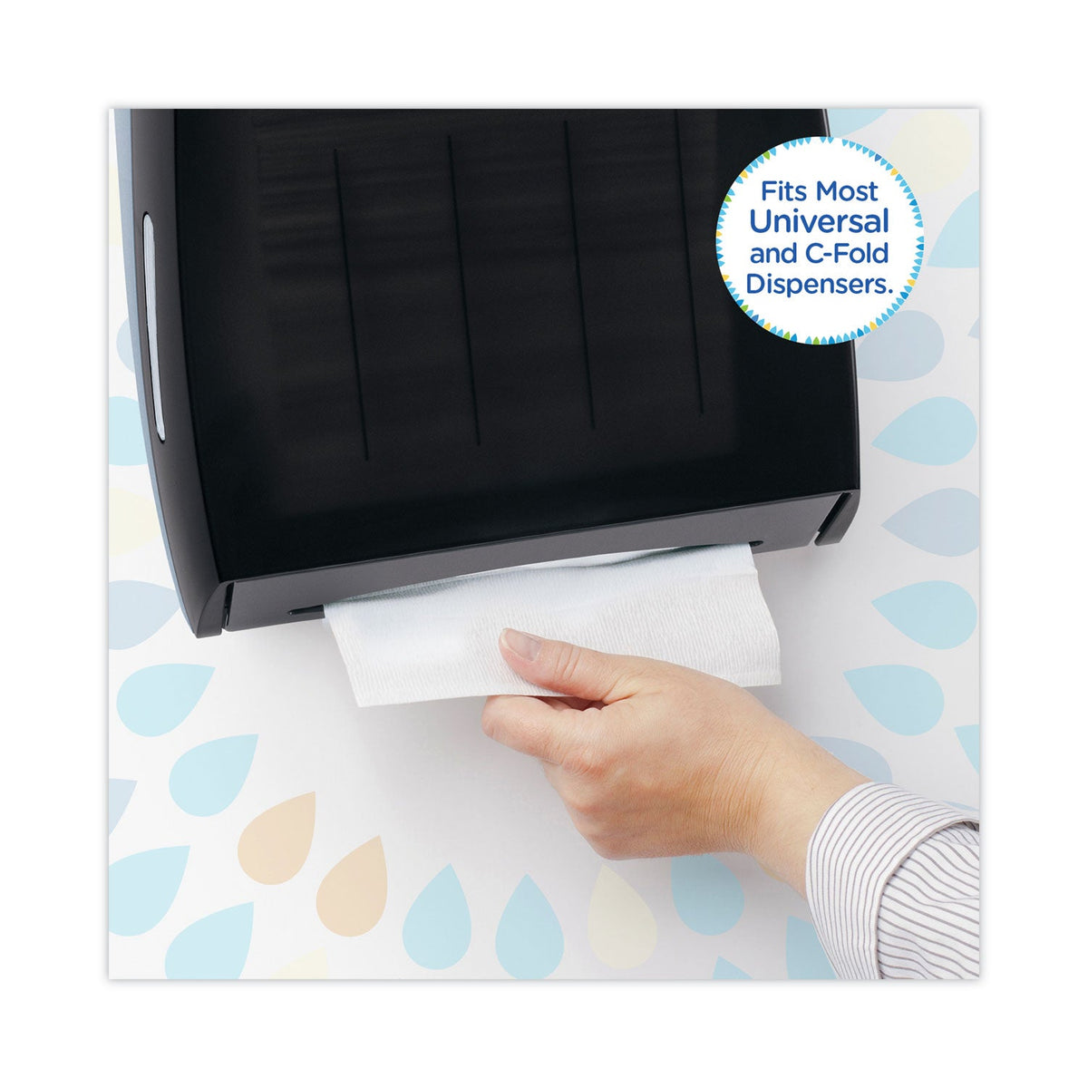 Kleenex C-Fold Paper Towels, 10.13 x 13.15, White, 150/Pack, 16 Packs/Carton