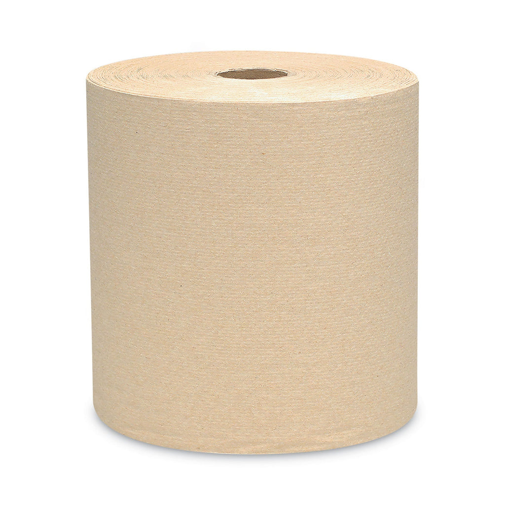 Scott Essential Hard Roll Towels for Business, 1.5" Core, 8 x 800 ft, Natural, 12 Rolls/Carton