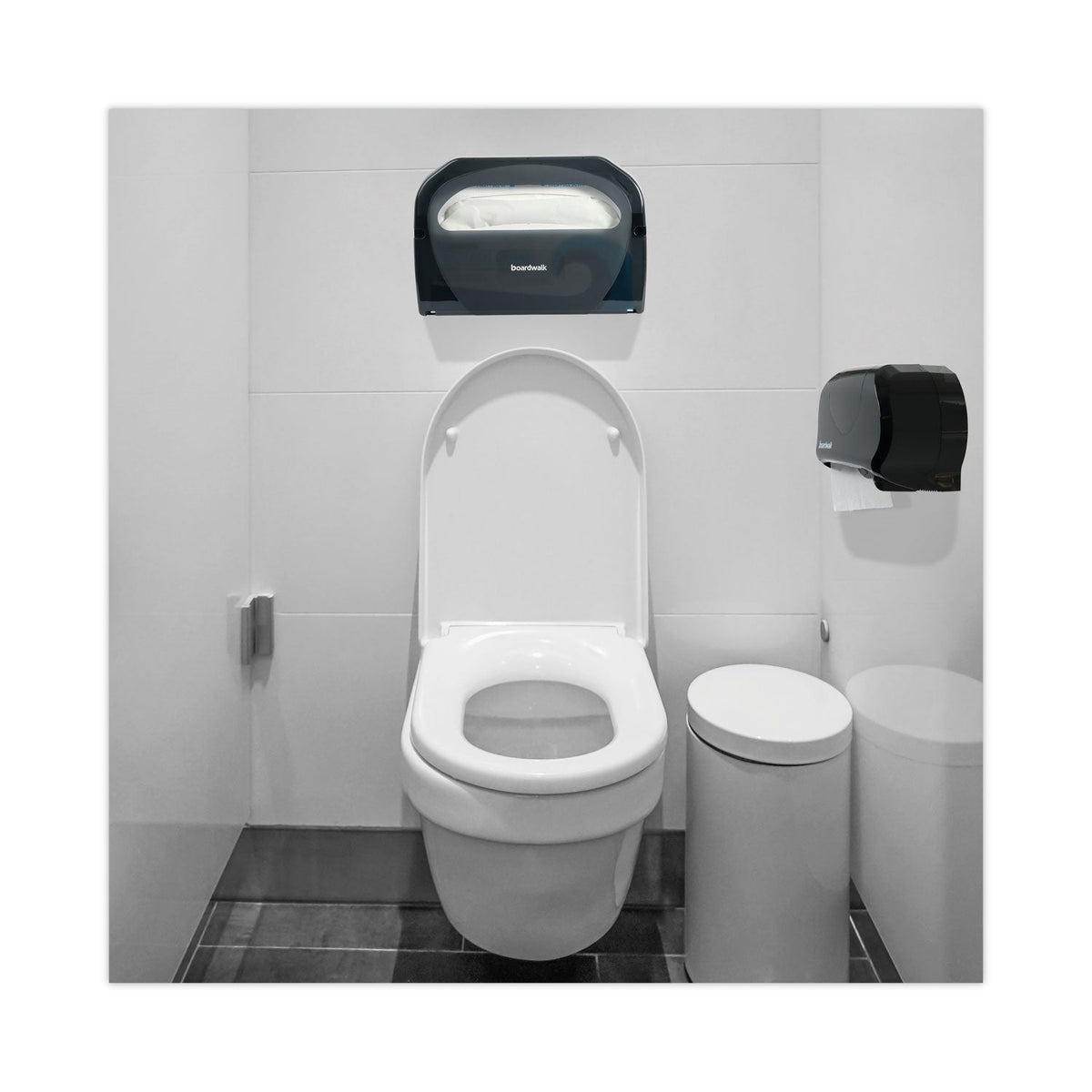 Boardwalk 1-Ply Toilet Tissue, Septic Safe, White, 1,000 Sheets, 96 Rolls/Carton